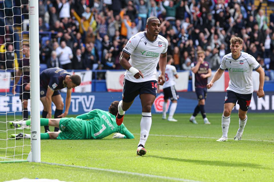 Adeboyejo celebration Peterborough