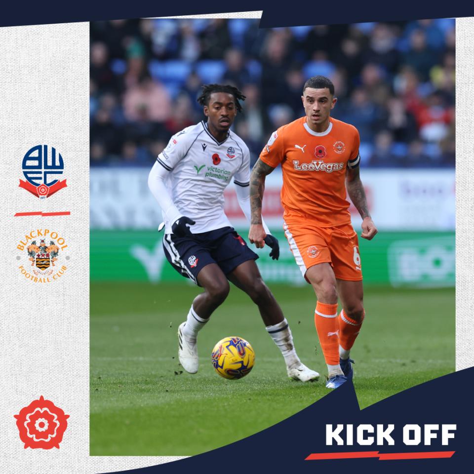 kick off blackpool