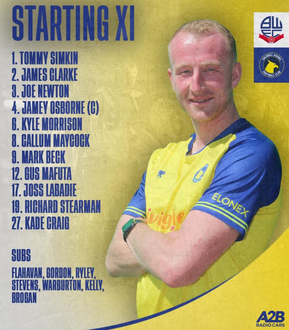 solihull team news