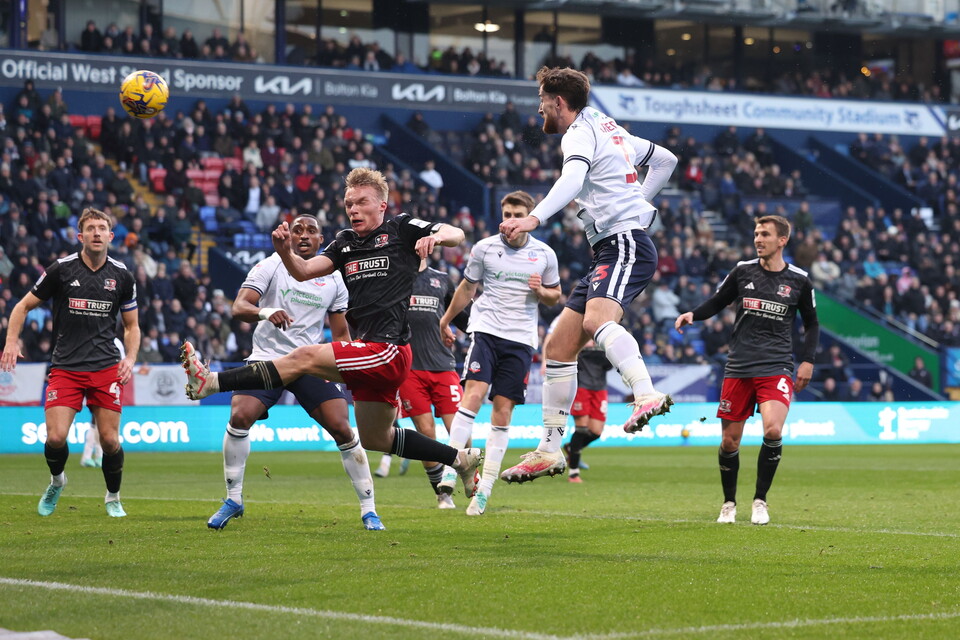 Iredale goal Exeter