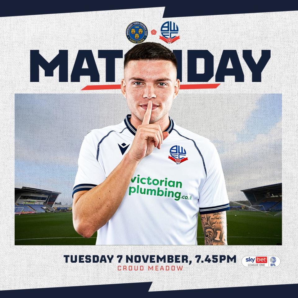 matchday shrewsbury