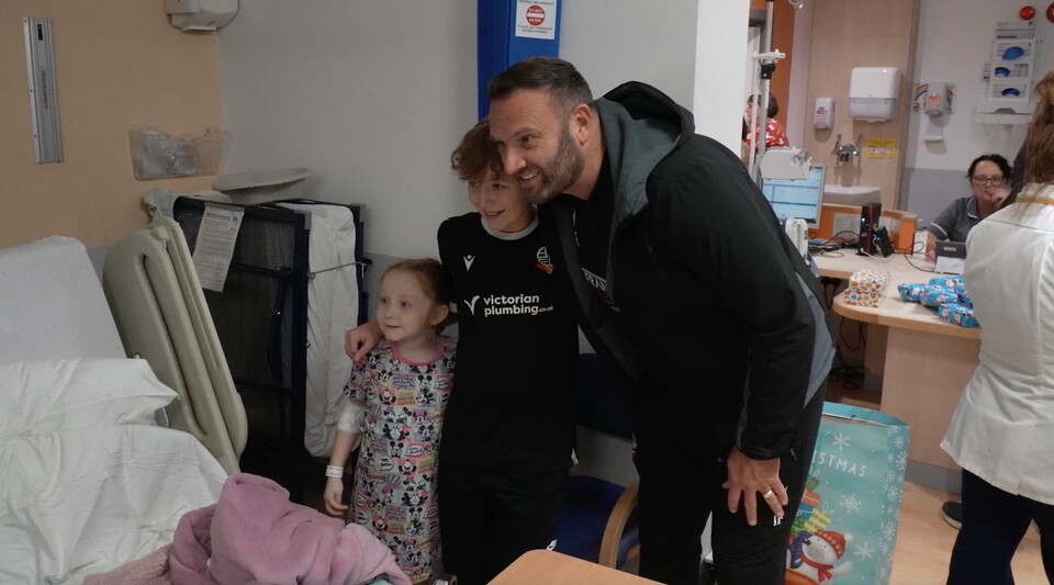 Ian Evatt hospital visit
