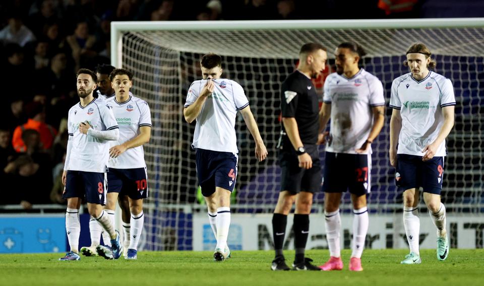 Wanderers reaction Portsmouth goal