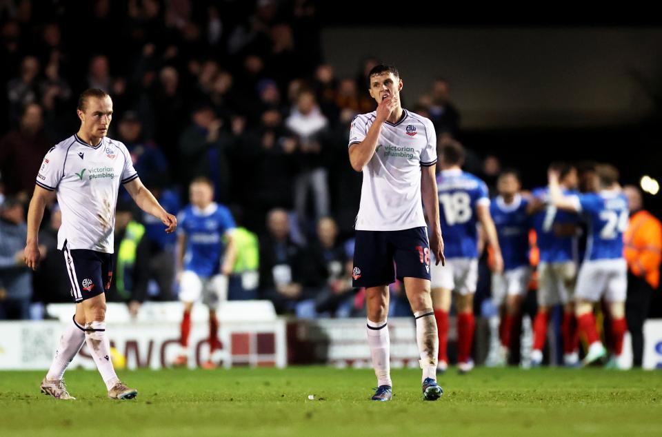 Toal disappointment Porstmouth