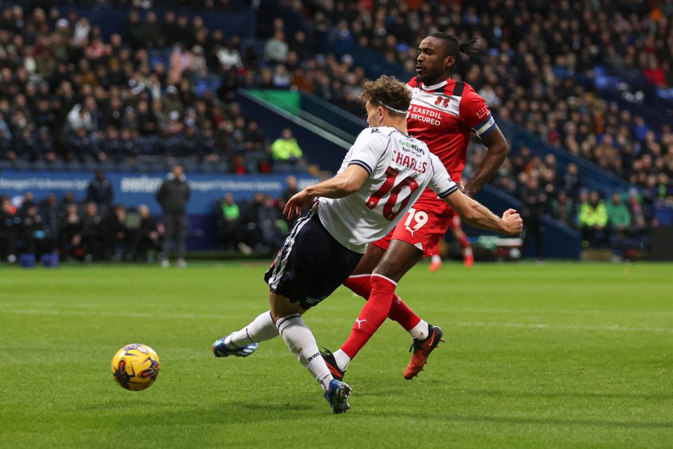 Dion Charles goal Orient