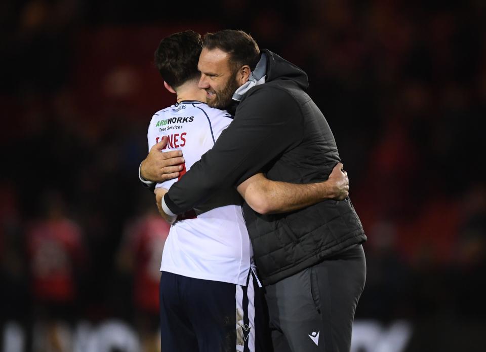 Jones Evatt embrace