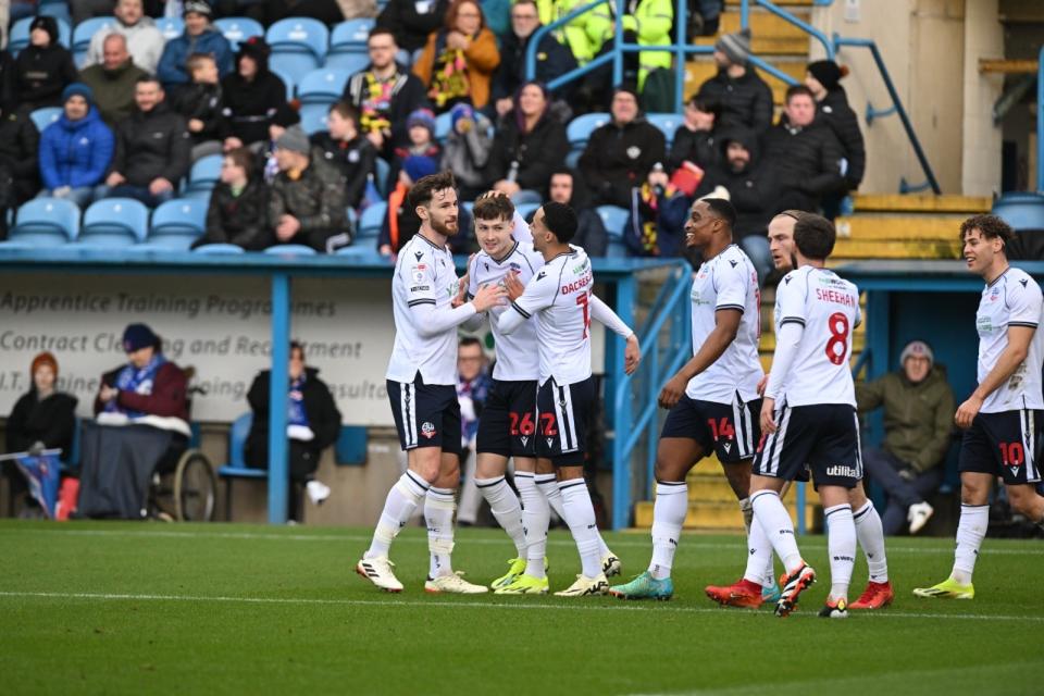 Zac Ashworth celebration Carlisle