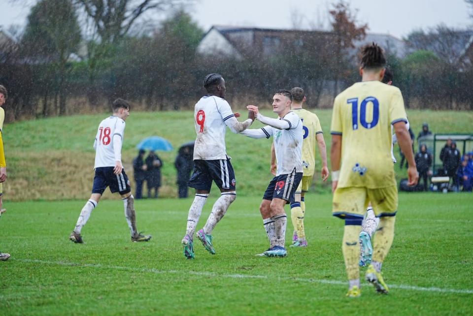 Sithole celebration Preston