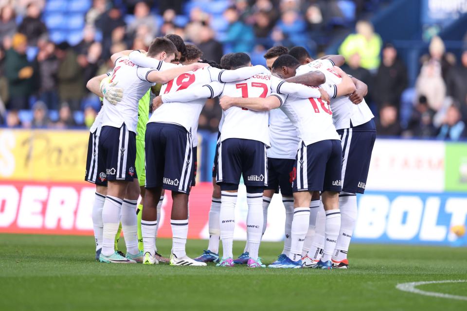 Team huddle
