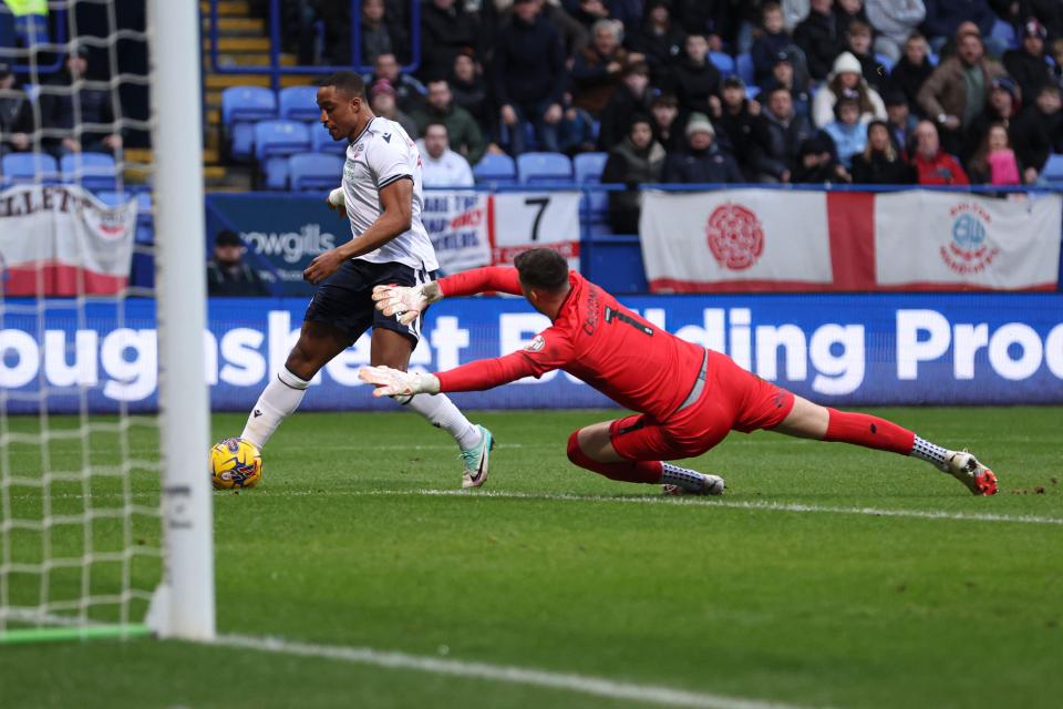 Adeboyejo chance Burton