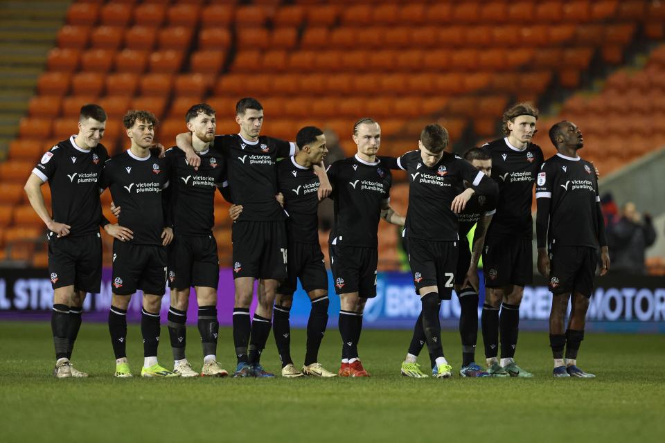 Players penalties Blackpool
