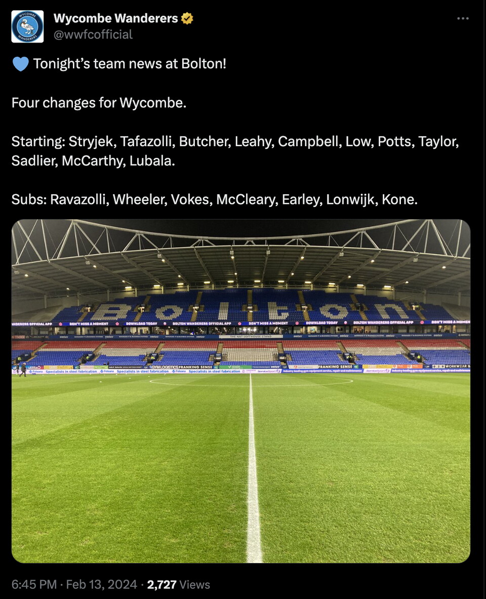 team news