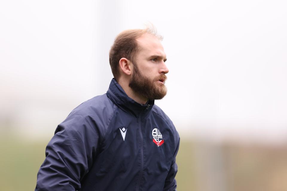 Joel Coleman Northampton warmup