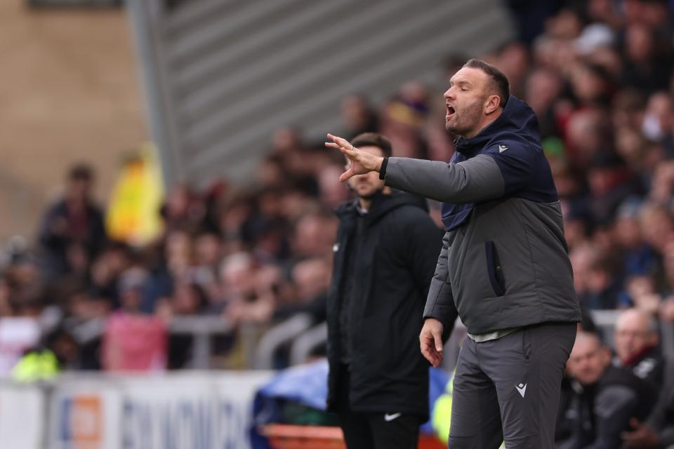 Evatt touchline Northampton
