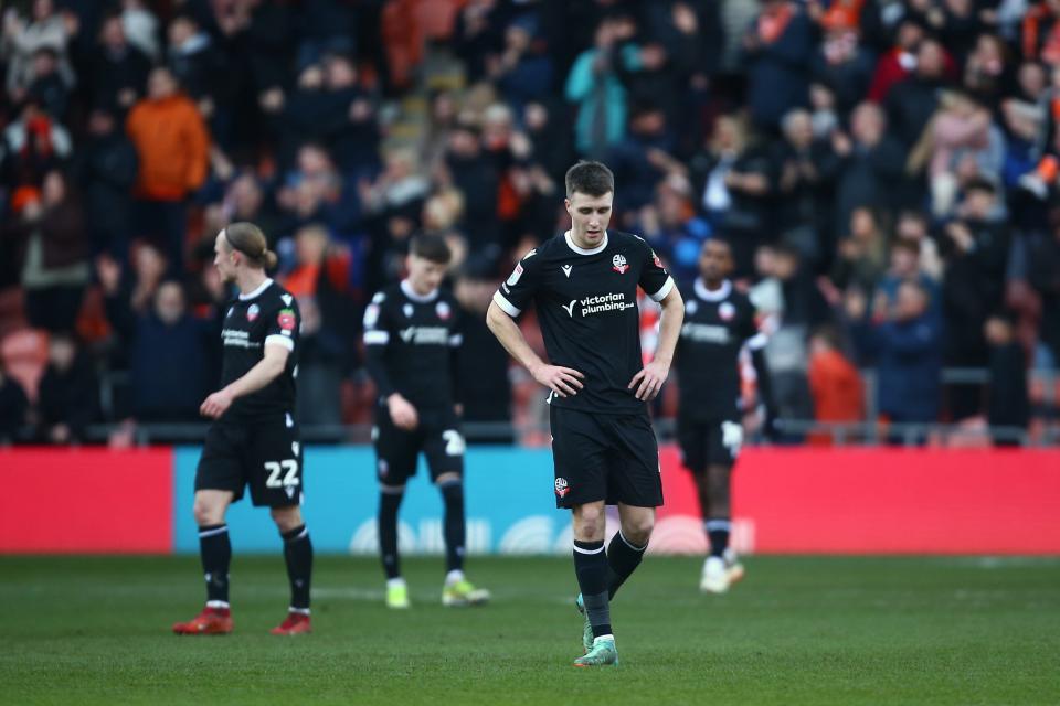 Thomason disappointment Blackpool