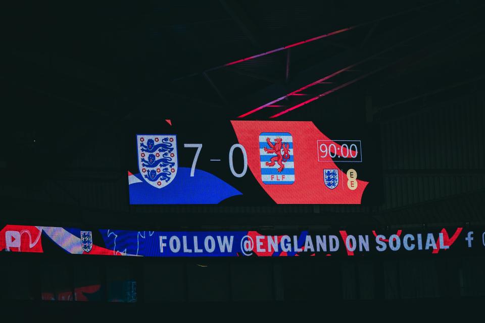 England U21s v Luxembourg U21s