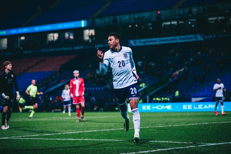 England U21s v Luxembourg U21s