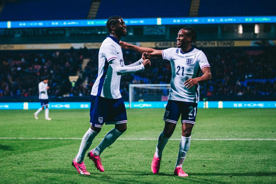 England U21s v Luxembourg U21s