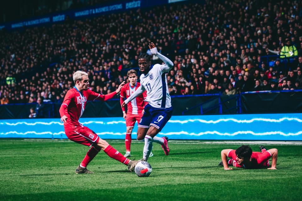 England U21s v Luxembourg U21s