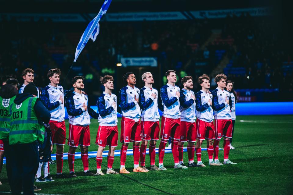 England U21s v Luxembourg U21s