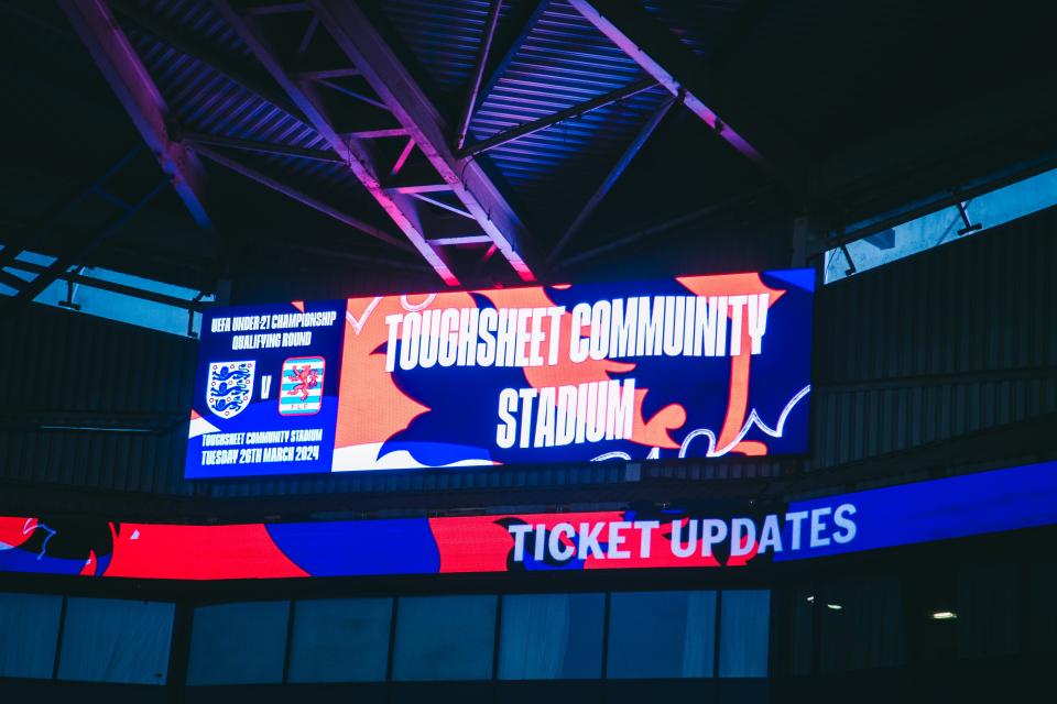 England U21s v Luxembourg U21s