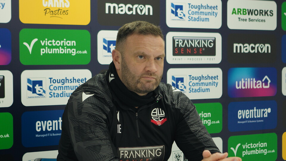 Ian Evatt presser