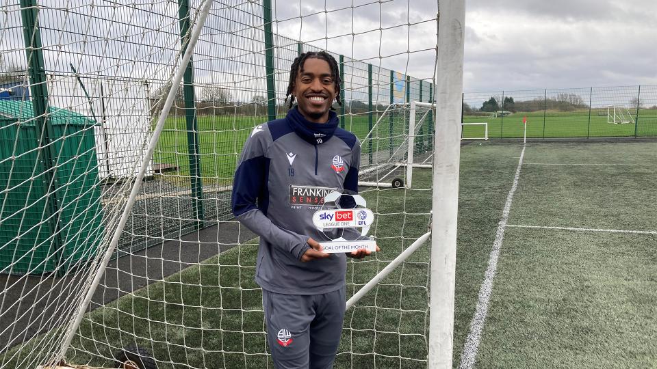 Paris Maghoma goal of the month