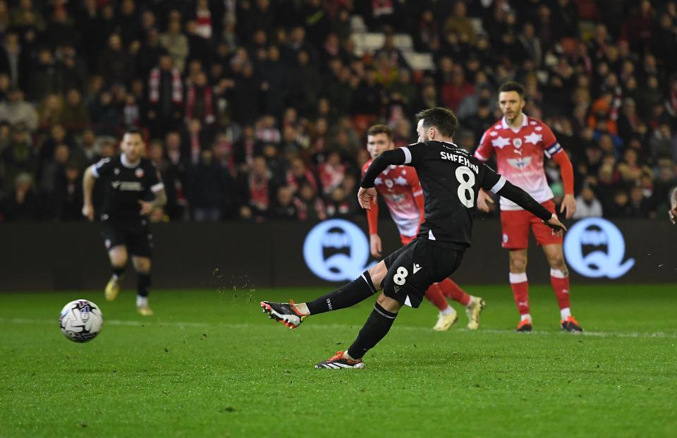 Sheehan penalty Barnsley