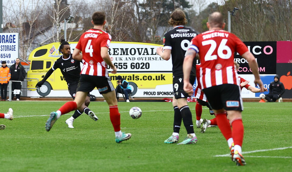 Maghoma goal at Exeter