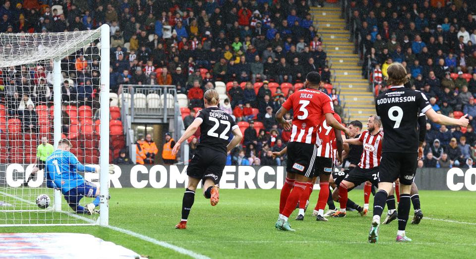 Toal goal Exeter