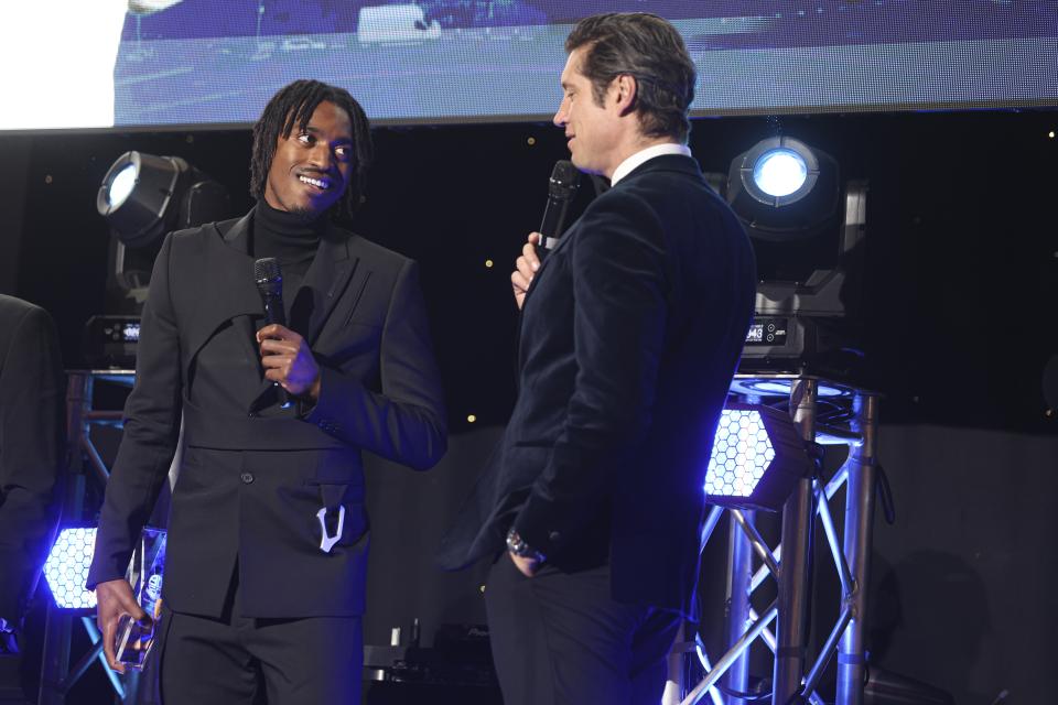 Paris Maghoma Vernon Kay