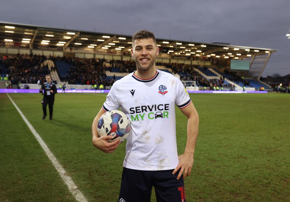 Dion Charles hat-trick ball