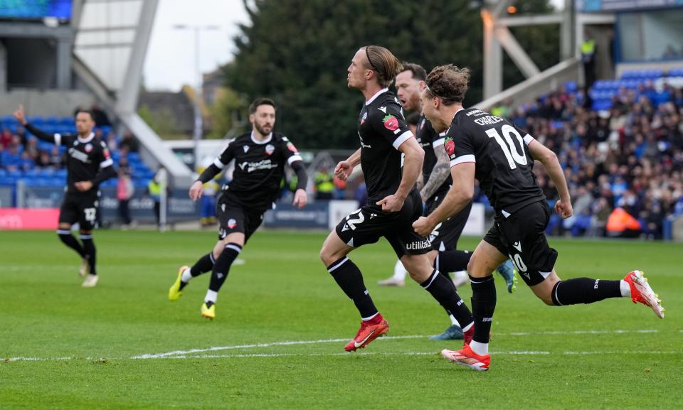 Dempsey celebration Peterborough