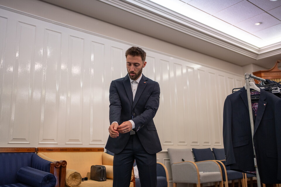 House of Cavani Suit Fitting