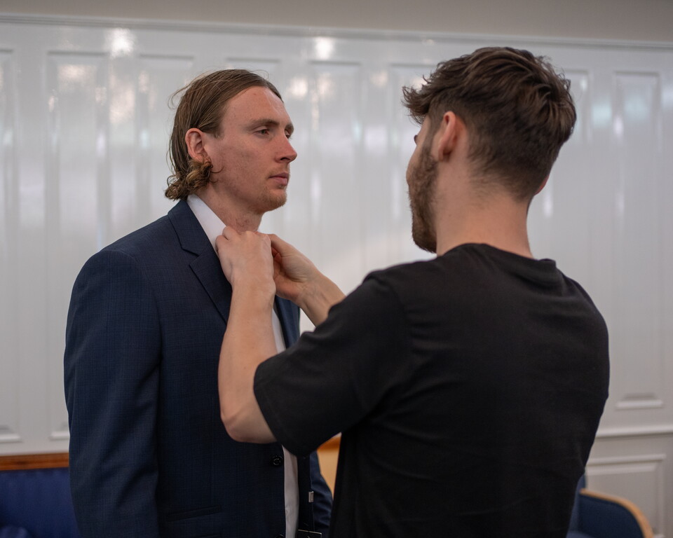 House of Cavani Suit Fitting