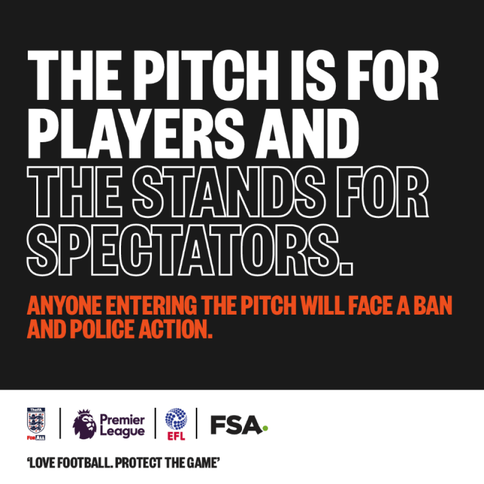 pitch invasion