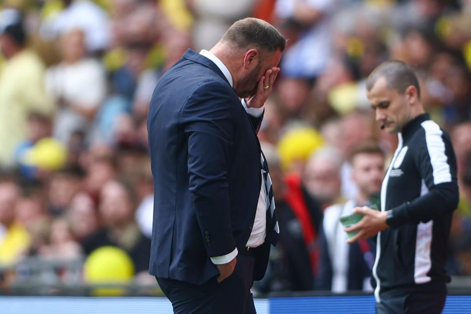 Manager reaction Wembley