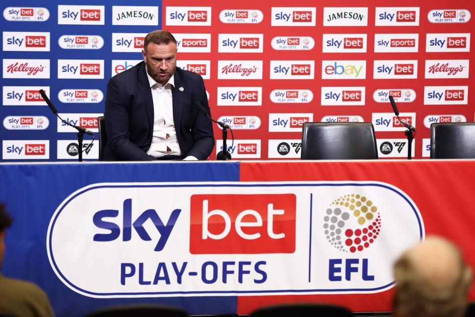 Evatt press conference Wembley