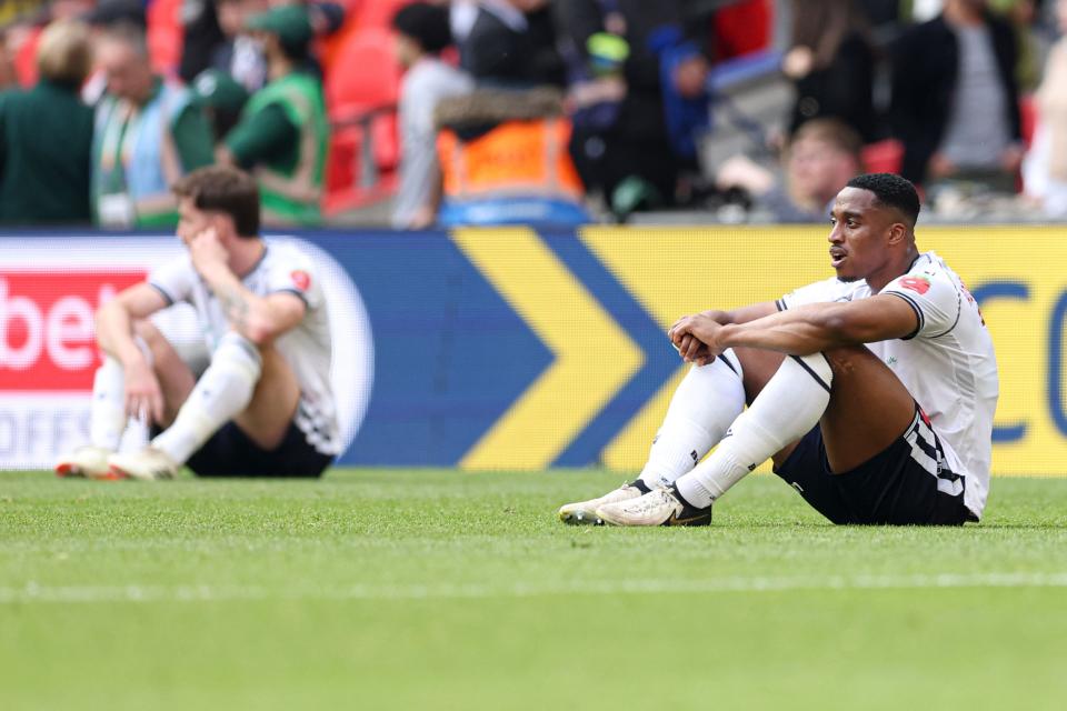 Adeboyejo dejection Wembley