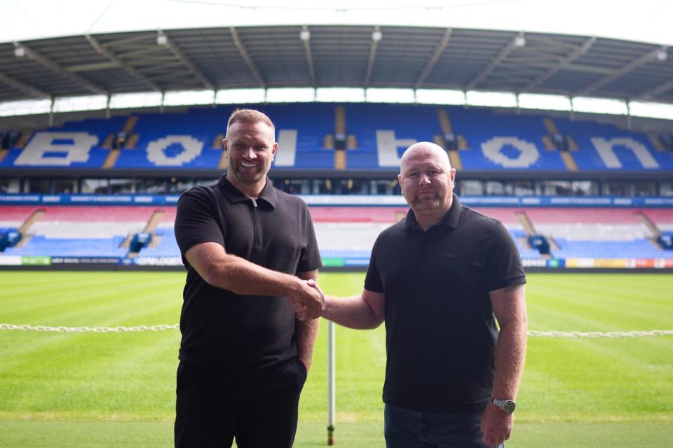 Ian Evatt welcomes Stephen Crainey