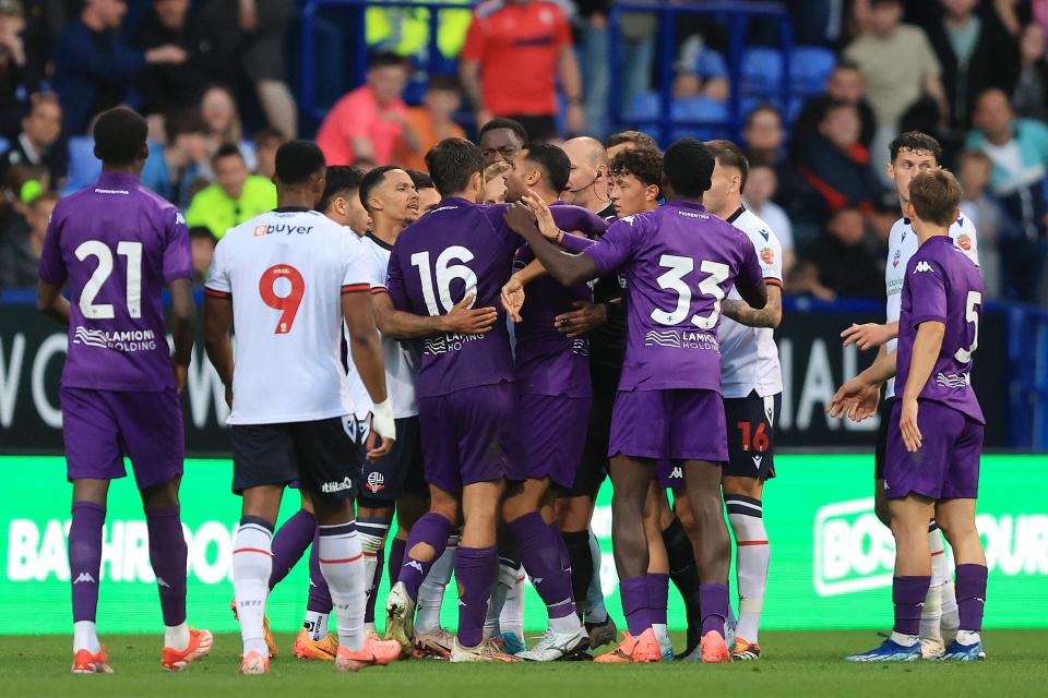 Scuffle Fiorentina