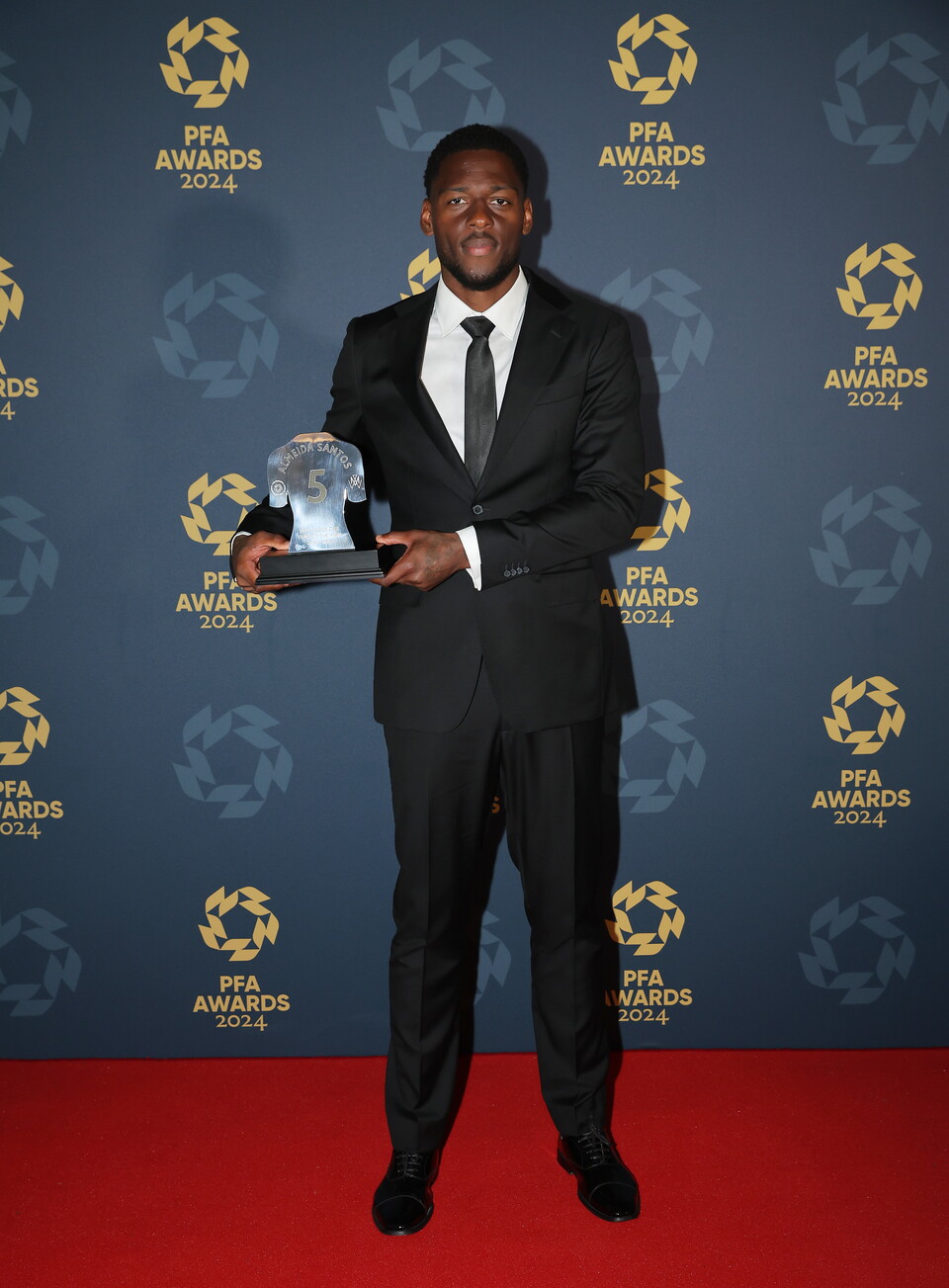 Ricardo Almeida Santos PFA awards trophy