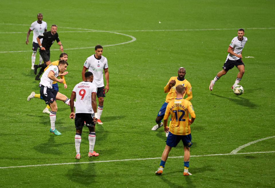 Thomason goal Mansfield