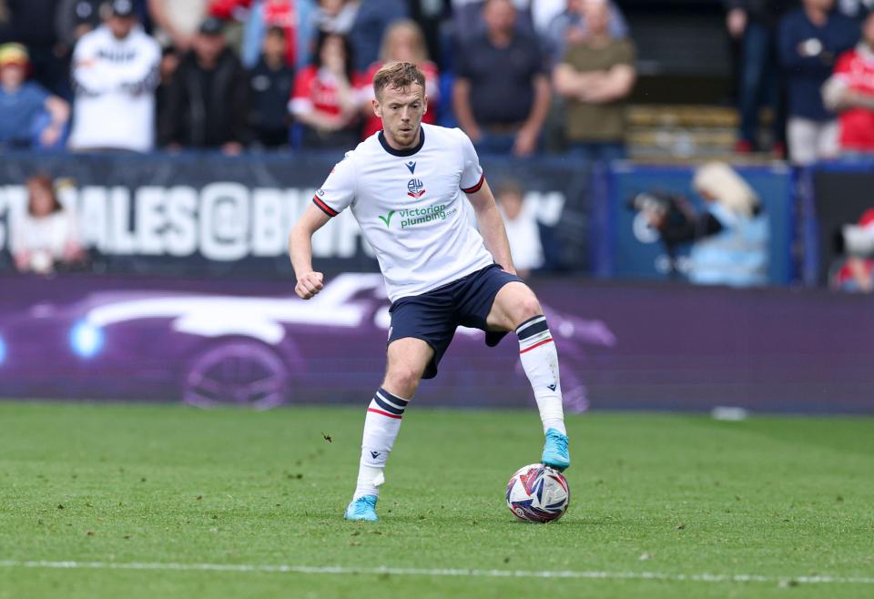 George Johnston action Wrexham