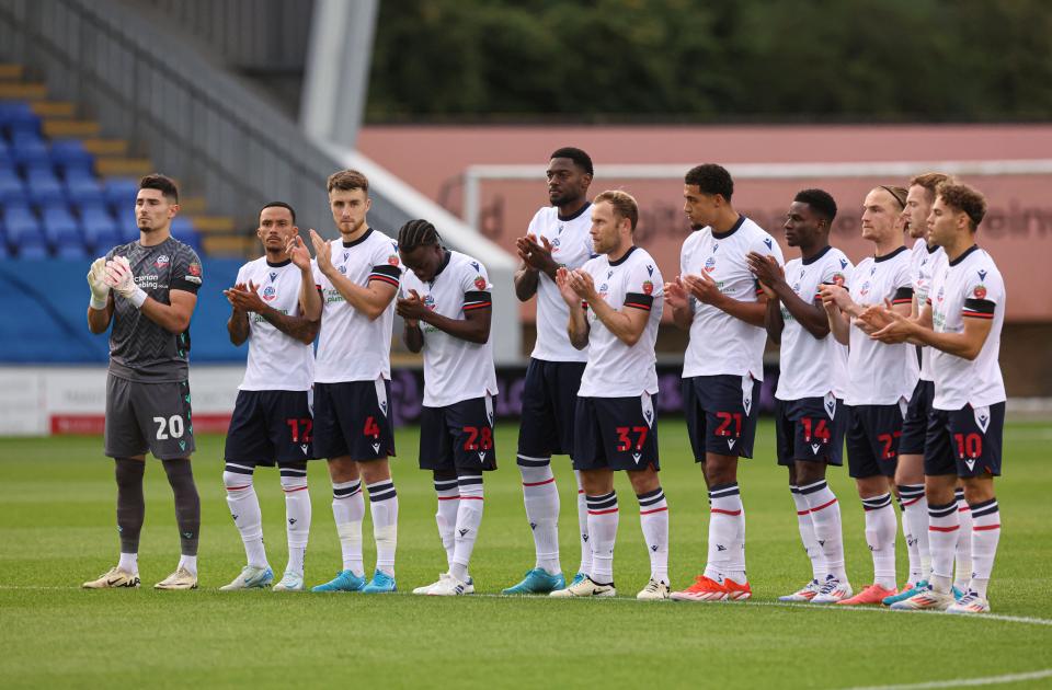 Applause Sven Goran Eriksson