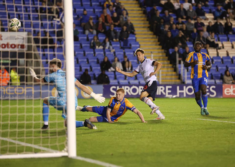 Dion Charles goal Shrewsbury