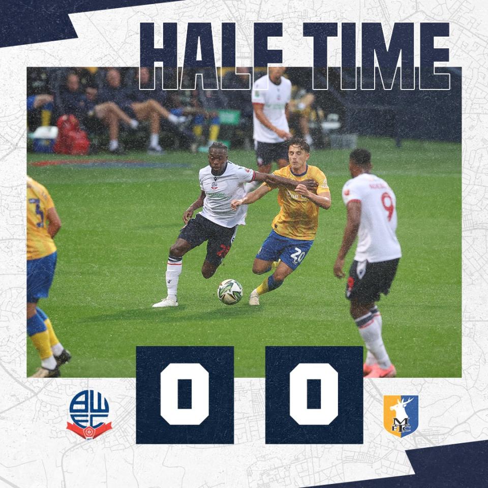 Half Time Mansfield