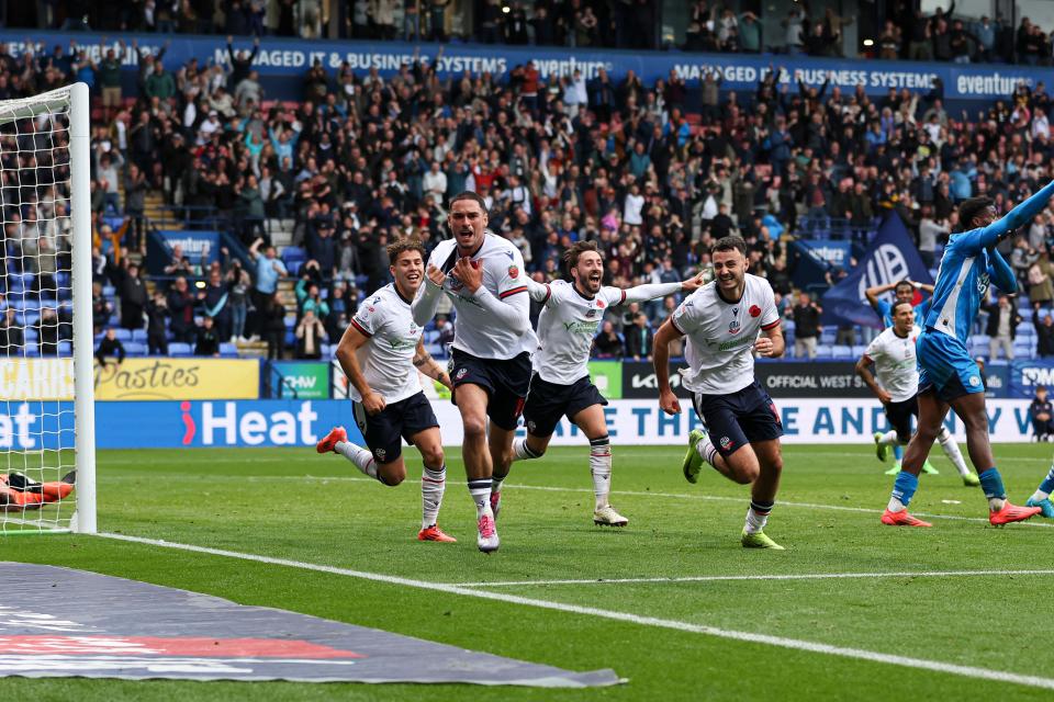 Wanderers v Peterborough