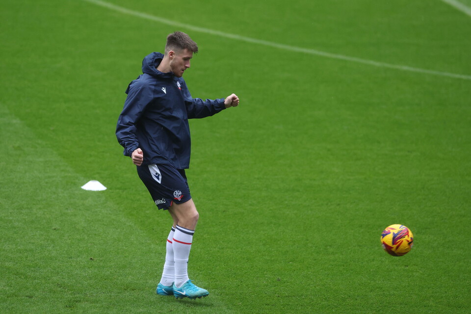 Thomason warm-up Blackpool