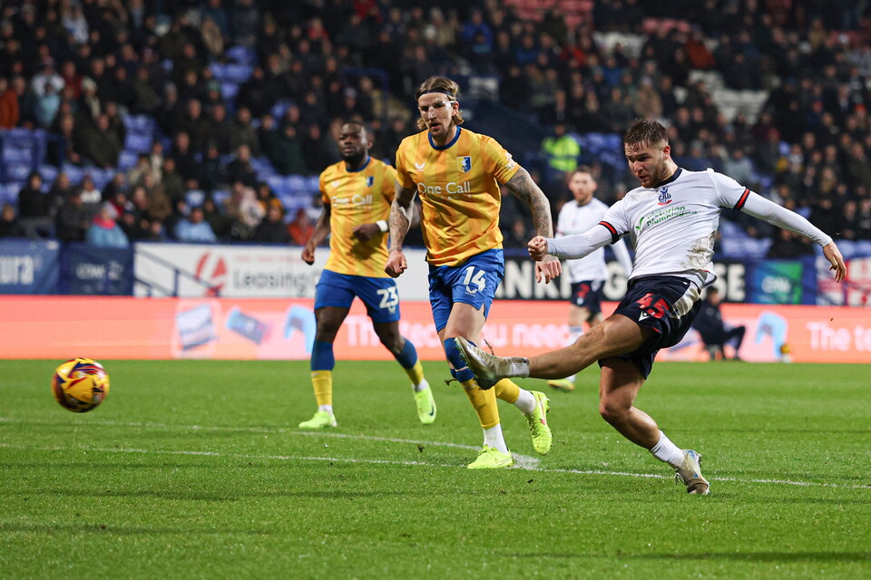 John McAtee goal Mansfield